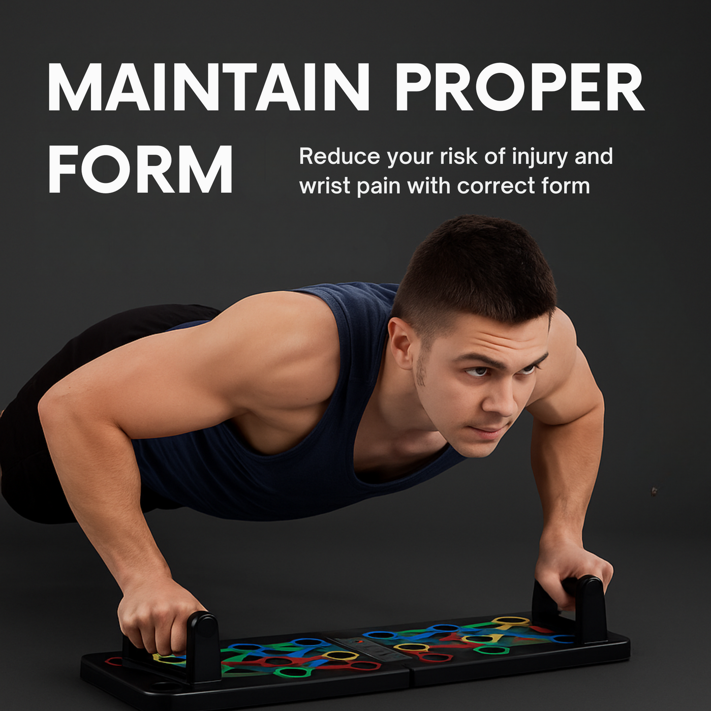 PowerPress Pro: At Home Push Up Board
