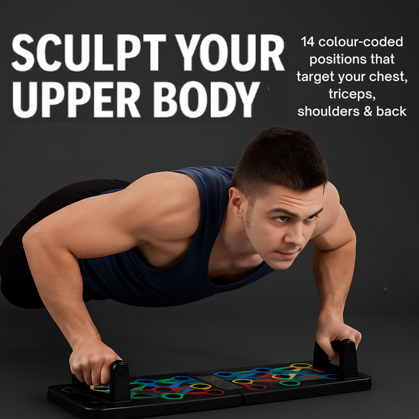 PowerPress Pro: At Home Push Up Board