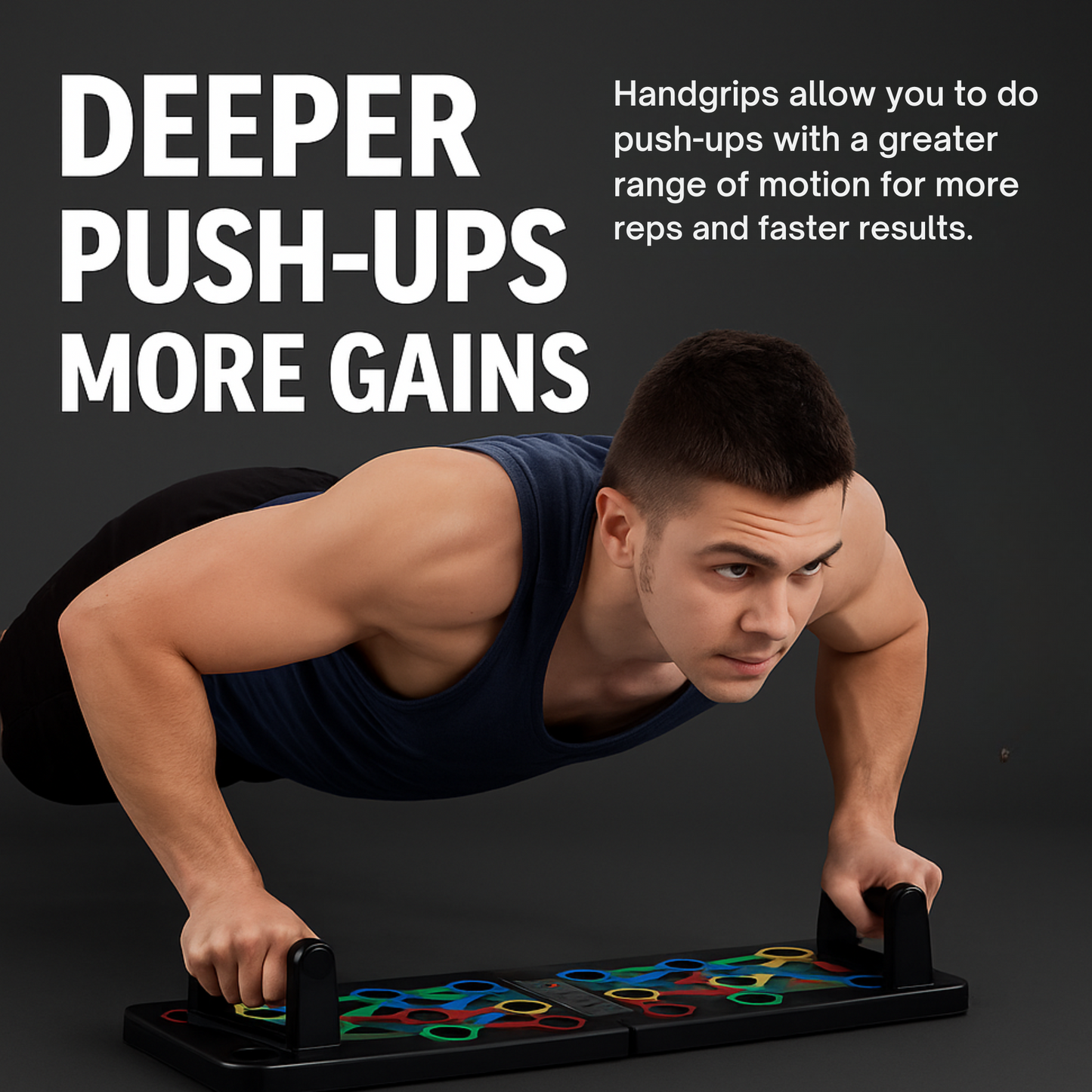 PowerPress Pro: At Home Push Up Board