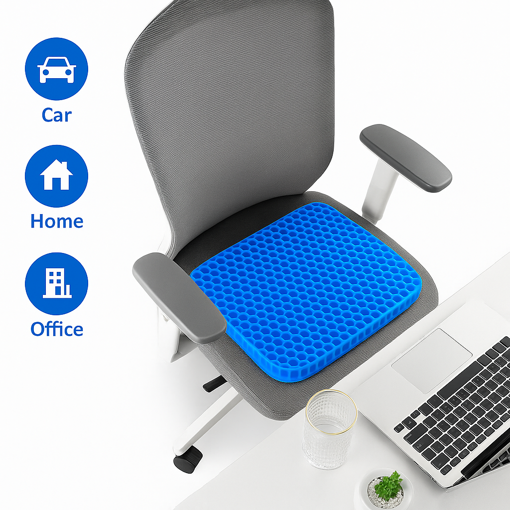Honeycomb Gel Seat Cushion
