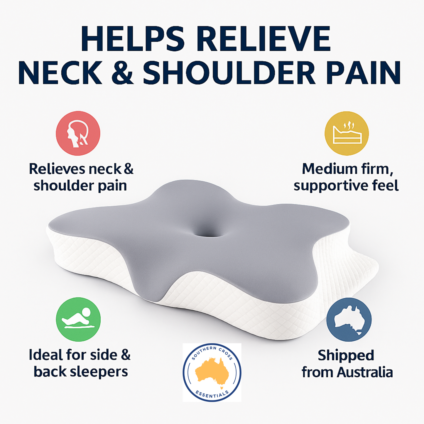 Orthopedic Neck & Shoulder Pillow