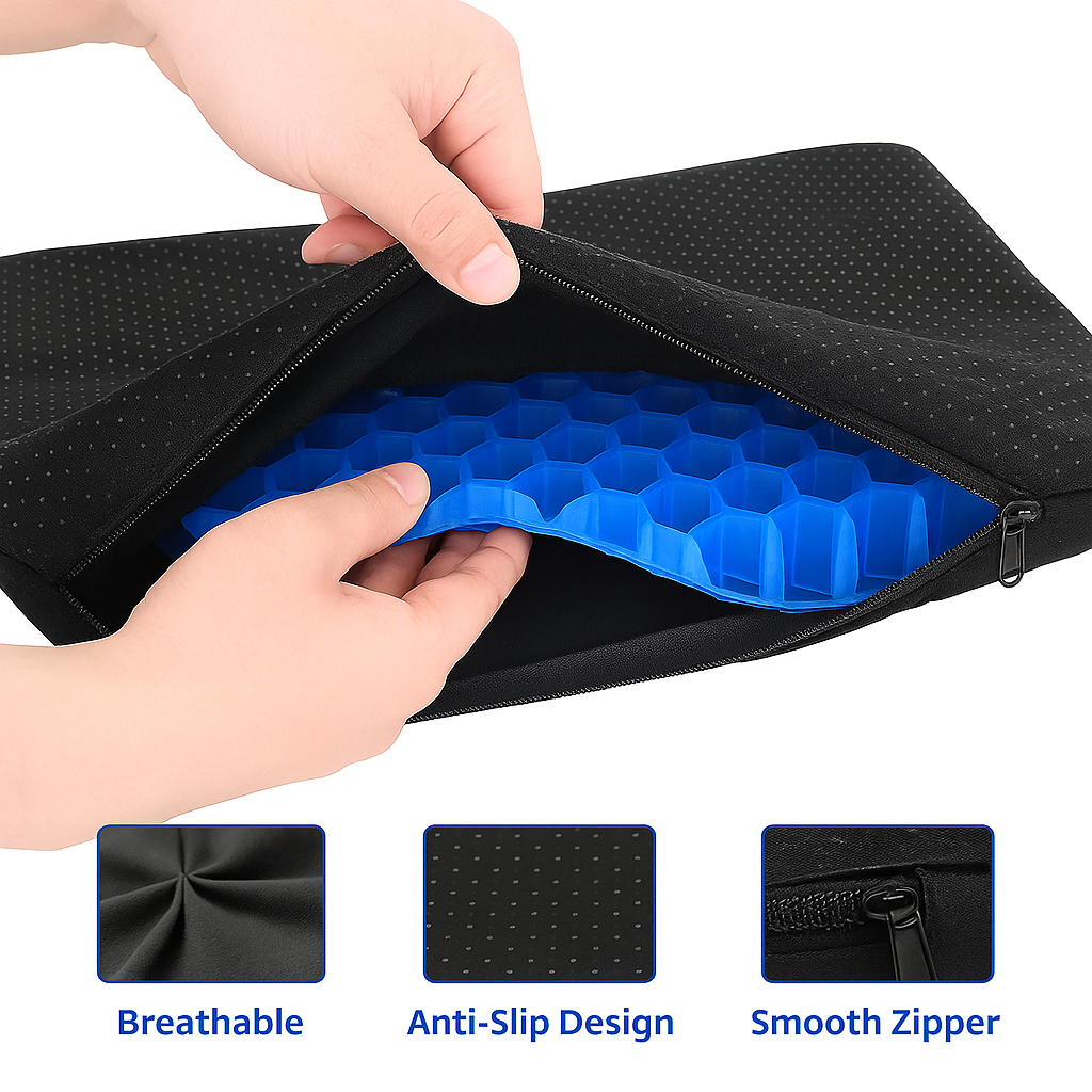 Honeycomb Gel Seat Cushion